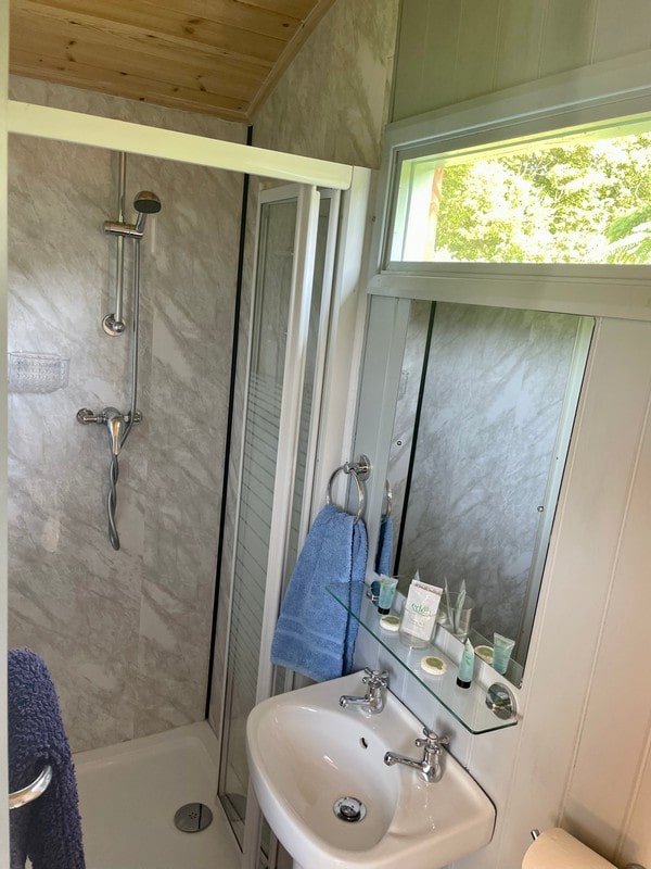Bathroom in the Shepherds Hut